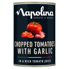 Napolina Chopped Tomatoes With Garlic 400G