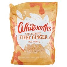 Whitworths Crystalised Ginger 175G