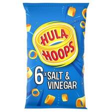 Kp Hula Hoops Salt & Vinegar 6X24g