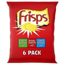 Frisps Assorted Crisps 6X25.5G