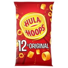 Hula Hoops Original Crisps Multipack 12X24g