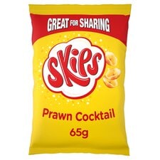 Skips Prawn Cocktail Sharing Crisps 65G