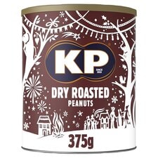 Kp Nuts Dry Roasted Peanuts 375G