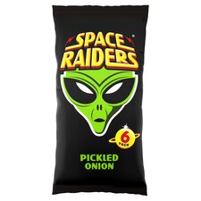 Space Raiders Pickled Onion Flavoured Crisp 6X13g