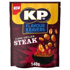 Kp Flavour Kravers Flamegrilled Steak Flavour Peanut 140G