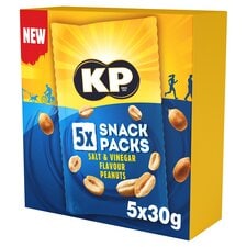 Kp Salt & Vinegar Peanuts 5X30g