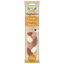 Good Boy Wagtastic Large Chewy Braid 80G