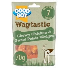 Good Boy Chewy Chicken & Sweet Potato Wedges 70G