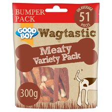 Good Boy Wagtastic Meaty Variety Pack 300G