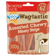 Good Boy Wagtastic Assorted Meat Strips 300G