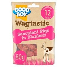 Good Boy Dog Treats Pigs In Blankets 80G