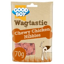 Good Boy Chewy Chicken Nibbles Dog Treats 70G