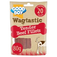 Good Boy Meat Treat Dog Beef Jerky 80G