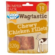 Wagtastic Treat Chicken Fillets 320G