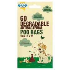 Good Boy 3X20 Degradable Poo Bags 60 Pack