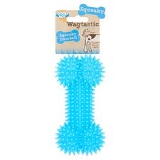 Wagtastic Squeaky Dumbell Dog Toy