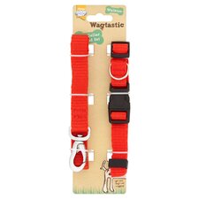 Wagtastic Dog Collar & Lead