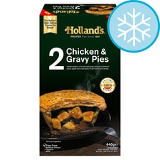 Holland's Chicken & Gravy Pies 2X220g