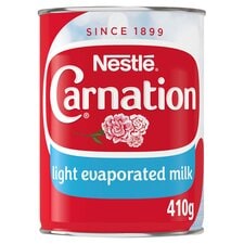 Carnation Light Evaporated Milk Tin 410g