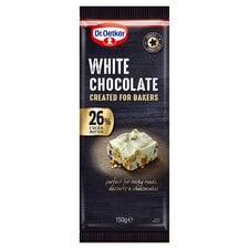 Dr Oetker Fine Cooks Chocolate White 150G