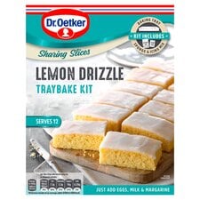 Dr Oetker Lemon Drizzle Traybake Kit 375G