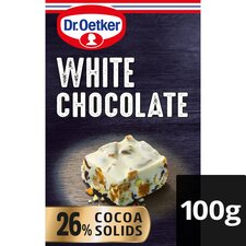 Dr. Oetker White Chocolate 26% Cocoa 100G