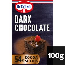 Dr. Oetker Dark Chocolate 54% Cocoa 100G