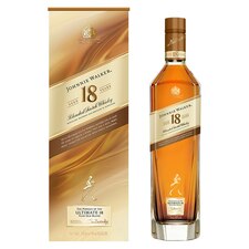 Johnnie Walker Aged 18 Years Blended Scotch Whisky, 70cl with Gift Box