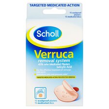 Scholl Verruca Removal Plasters Foot Care