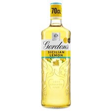 Gordon's Sicilian Lemon Distilled Gin Bottle 37.5% Vol 70Cl