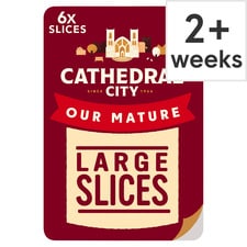 Cathedral City 6 Slices Mature Cheddar Cheese 150 G