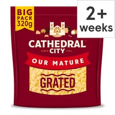 Cathedral City Mature Grated Cheddar Cheese 320G