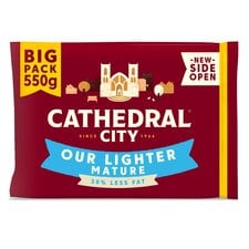 Cathedral City Mature Lighter Cheddar Cheese 550G