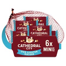 Cathedral City Our Lighter Mature Cheddar 6 X 20g