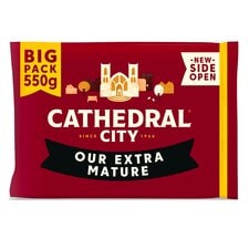 Cathedral City Extra Mature Cheddar Cheese 550 G