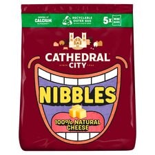 Cathedral City Kids Nibbles Mild Lighter Cheddar Cheese 5x16g