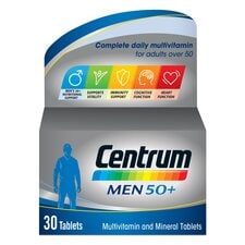 Centrum Men 50+ Multivitamin with Vitamins C & D Tablet 30 per pack