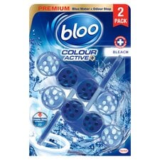 Bloo Colour Active Bleach Rim Block 2X50g