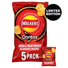 Walkers Mash Ups Doritos Chilli Heatwave Crisps