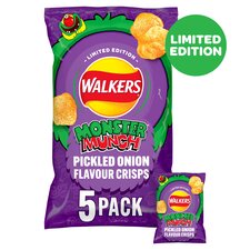 Walkers Mash Ups Monster Munch Pickled Onion Crisps