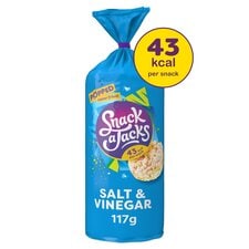 Snack A Jacks Salt & Vinegar Rice Cakes 117G