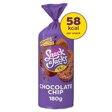 Snack a Jacks Chocolate Chip Jumbo Rice Cakes 180g