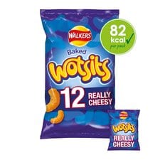 Walkers Wotsits Cheese Multipack Crisps 12x16.5g