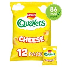 Walkers Quavers Cheese Multipack Crisps 12x16g