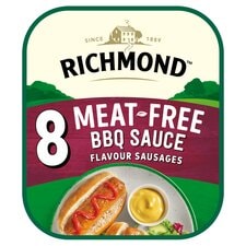 Richmond 8 Meat Free Vegan Bbq Flavour Sausages 304G