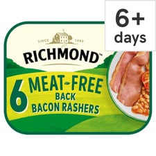 Richmond 6 Meat Free Vegan Bacon Rashers 120G