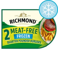 Richmond 2 Meat Free Quarter Pounder Burgers 227G