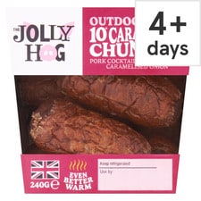 THE JOLLY HOG 10 CARAMELISED ONION CHUNKIES 240G