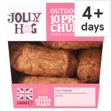 THE JOLLY HOG 10 PROPER PORKER CHUNKIES 240G