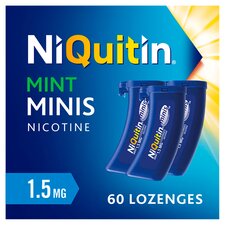 NiQuitin Minis 1.5mg Nicotine Lozenges - Mint 60s